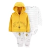 New autumn and winter children's sweatshirt fabric, men's and women's hooded long-sleeved baby three-piece set Application Scenario